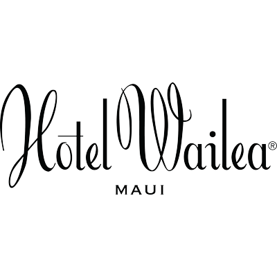 The logo of the luxury hotel Hotel Wailea in Hawaii, a partner of Oliver James Lilos
